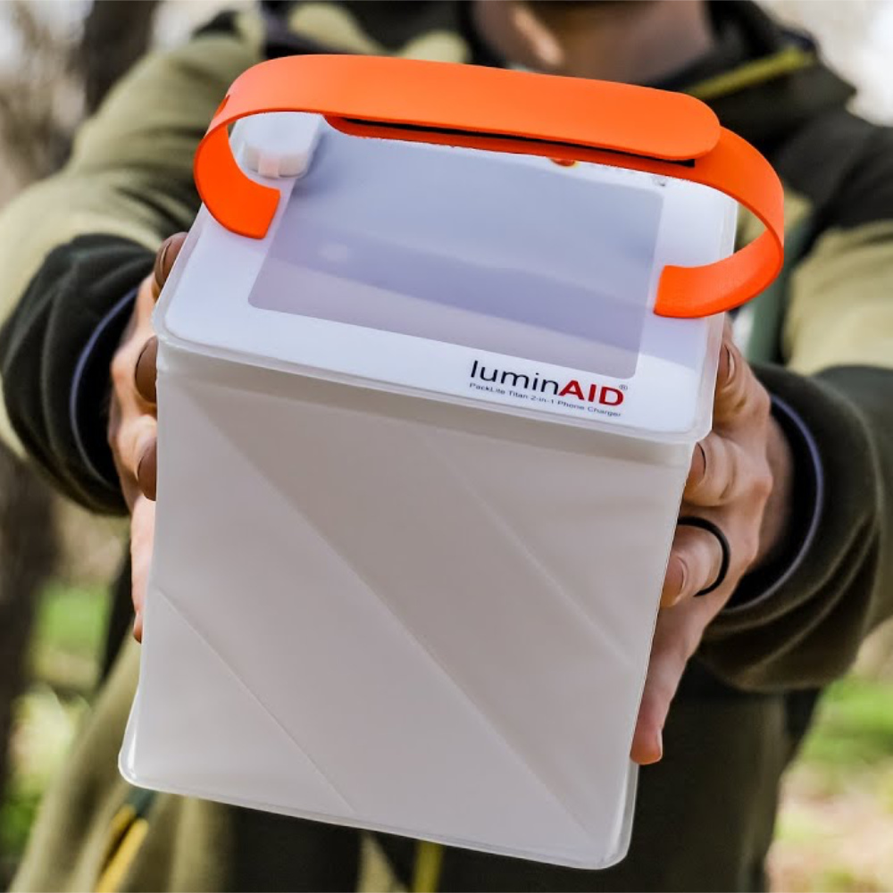 LuminAID Titan The 2-in-1 Camping Lantern