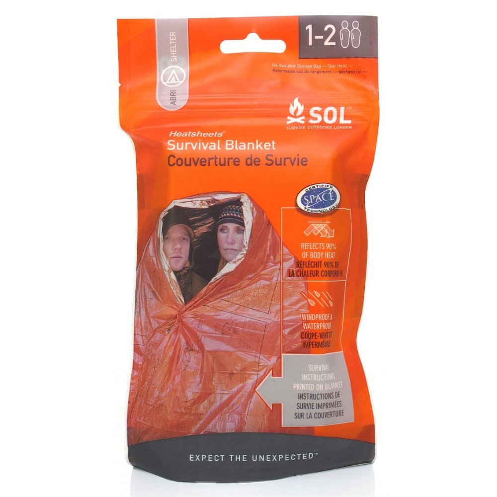 SOL Survival Blanket Emergency First Aid Rescue Blanket eBay