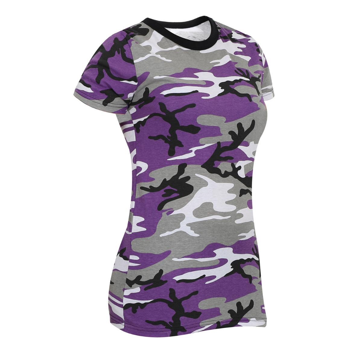UV PurpleTactical Huntress Clothing Rothco Womens Camo T-Shirt