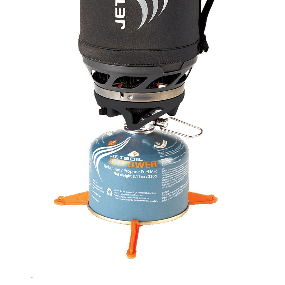 Jetboil Fuel Can Stabiliser Hiking & Camping Gas Bottle Stand eBay