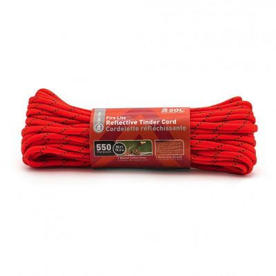 SOL Fire Lite™ 550 Reflective Tinder Cord - 50 ft