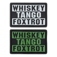 Whiskey Tango Foxtrot Tactical Morale Patch