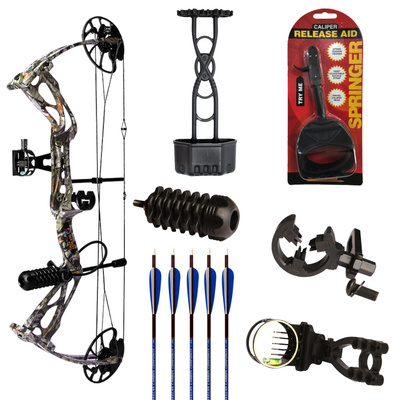 Sanlida Dragon X8 Compound Bow Package - Camo