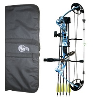 Hori-Zone Vulture Compound Bow Package - Blue 45 pound