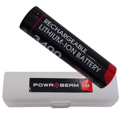 Powa Beam 18650 Li-Ion Battery - 3400mAh
