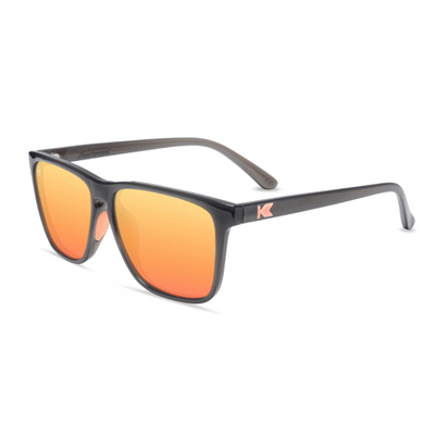 Fast Lanes Sport Sunglasses - Jelly Grey/Peach
