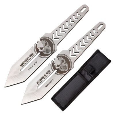 Tac Force Midnight Ops Throwing Knife Set