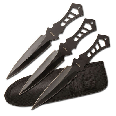 Perfect Point Blackout Throwing Knife Set