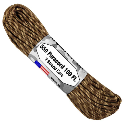 Atwood 550 Paracord 100ft - Quicksand