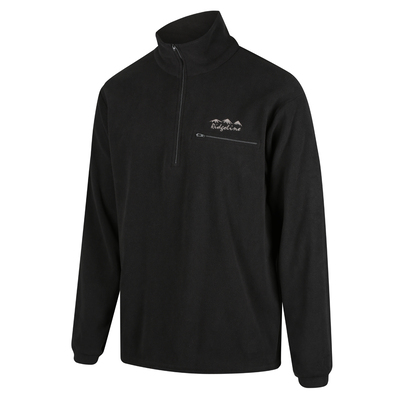 Ridgeline Micro Fleece Long Sleeve Shirt - Black