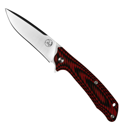 Tassie Tiger G10 Folding Knife - Red