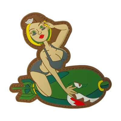 Pinup Girl Bomb Morale Patch