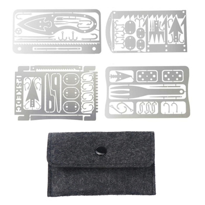 Ziptac EDC Survival Card Set